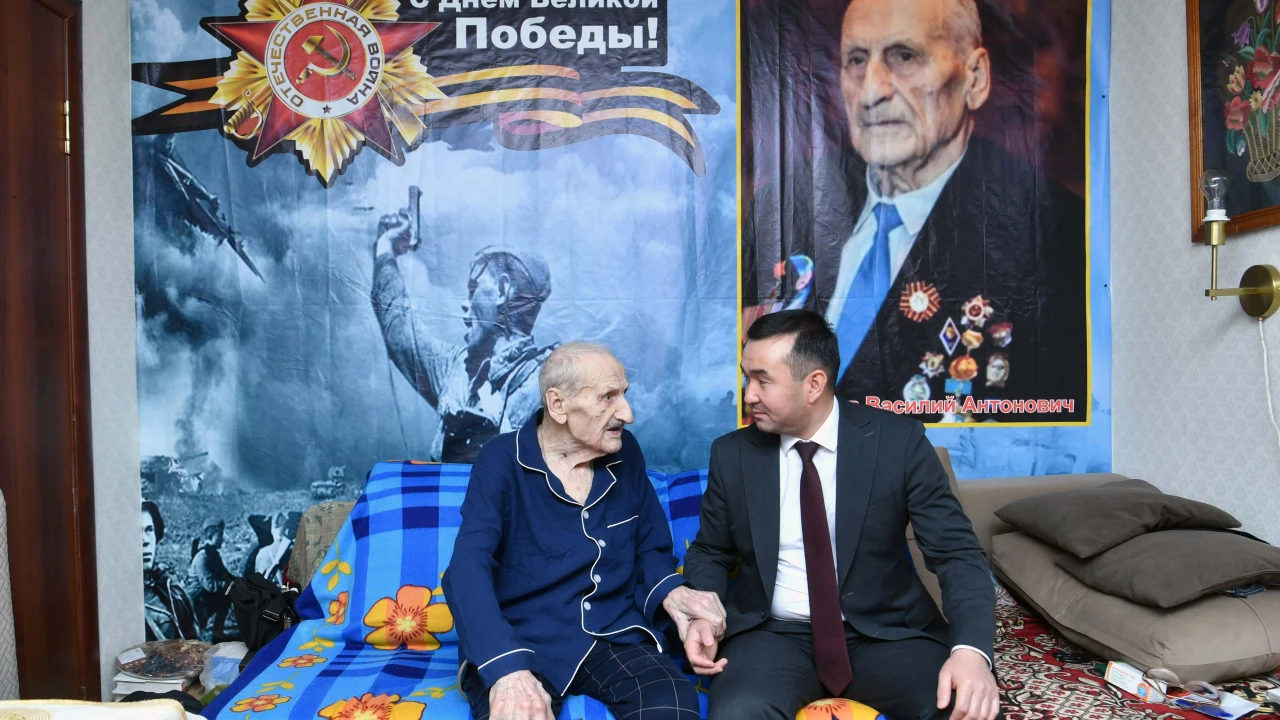 Традиция поздравлений ветеранов ВОВ продолжена